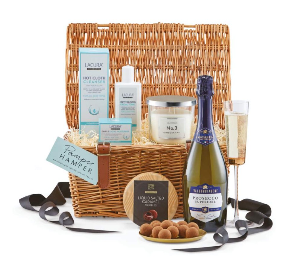  The "pamper hamper" is new this year