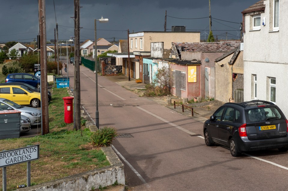  A large part of Jaywick's housing was was meant as low-cost holiday homes but families fled to the area after the war - and they never left