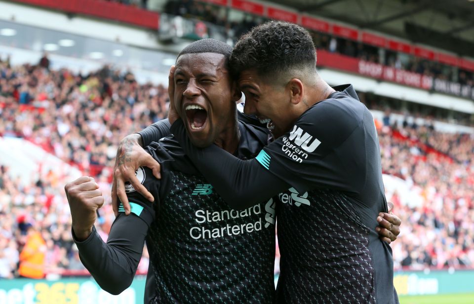  Liverpool are the only Prem side to maintain their 100 per cent start to the season