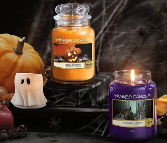 A couple of these candles dotted around will transform your home into a spooky pad