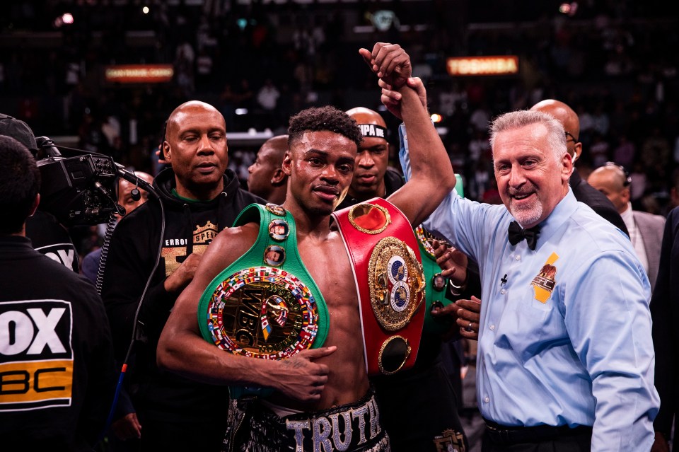 Spence added the WBC title to his IBF he won off Kell Brook in 2017