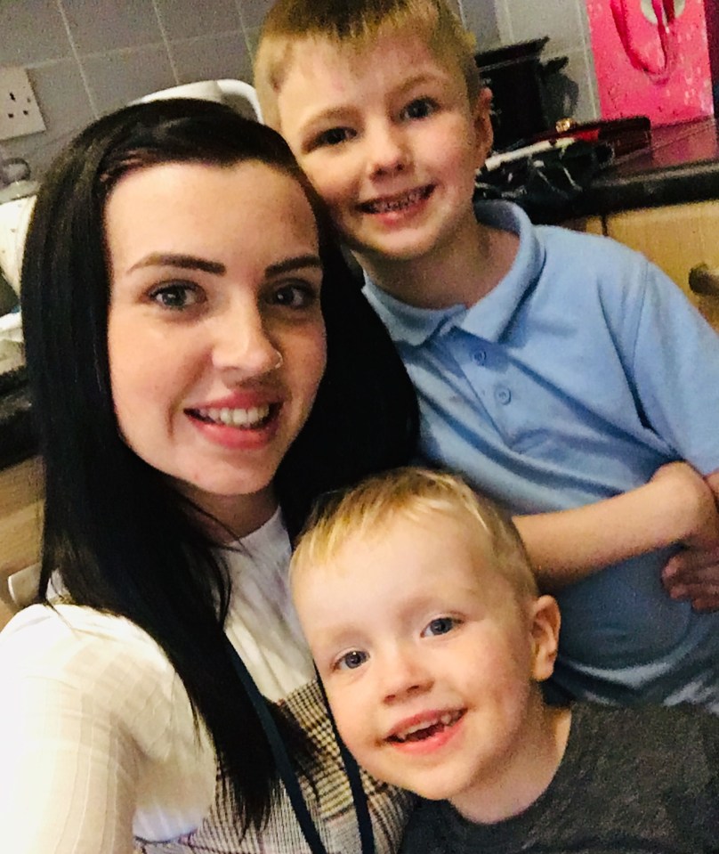 The 23-year-old mum fears she’ll be forced to quit her job due to high nursery fees