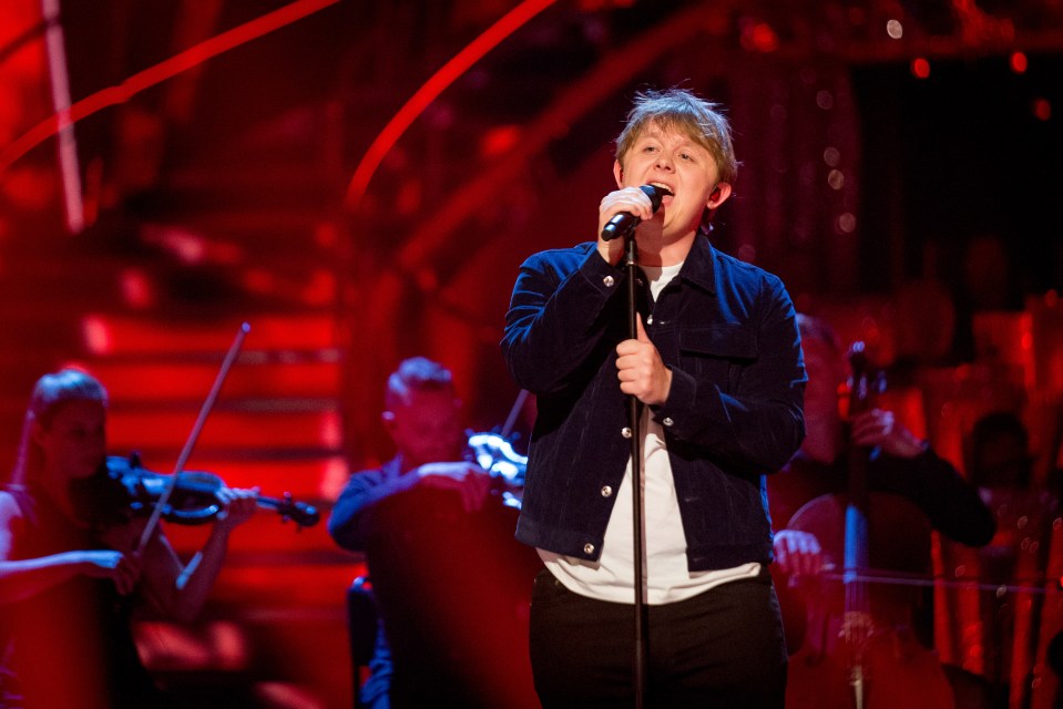  Lewis Capaldi performed on tonight's show