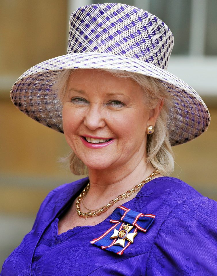  Angela Kelly has worked for the Queen since 1993 and was tasked with dying the gown