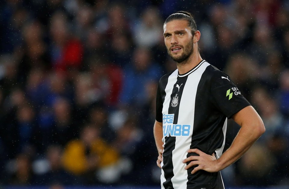  Newcastle striker Andy Carroll has been left fuming following the 5-0 defeat against Leicester