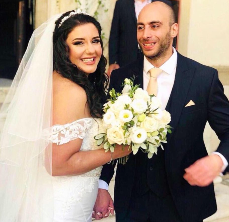 Effi Gounaris, 30, married Antony Christodoulou, 31, in Greece earlier this year