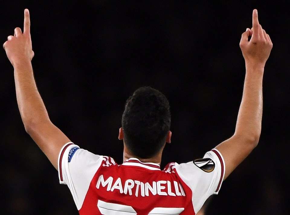  Martinelli buried Standard Liege with a double strike in Europa League