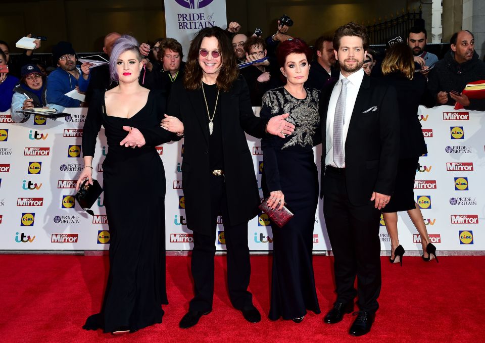 Sharon Osbourne and Ozzy share three children together - Aimee, Kelly and Jack