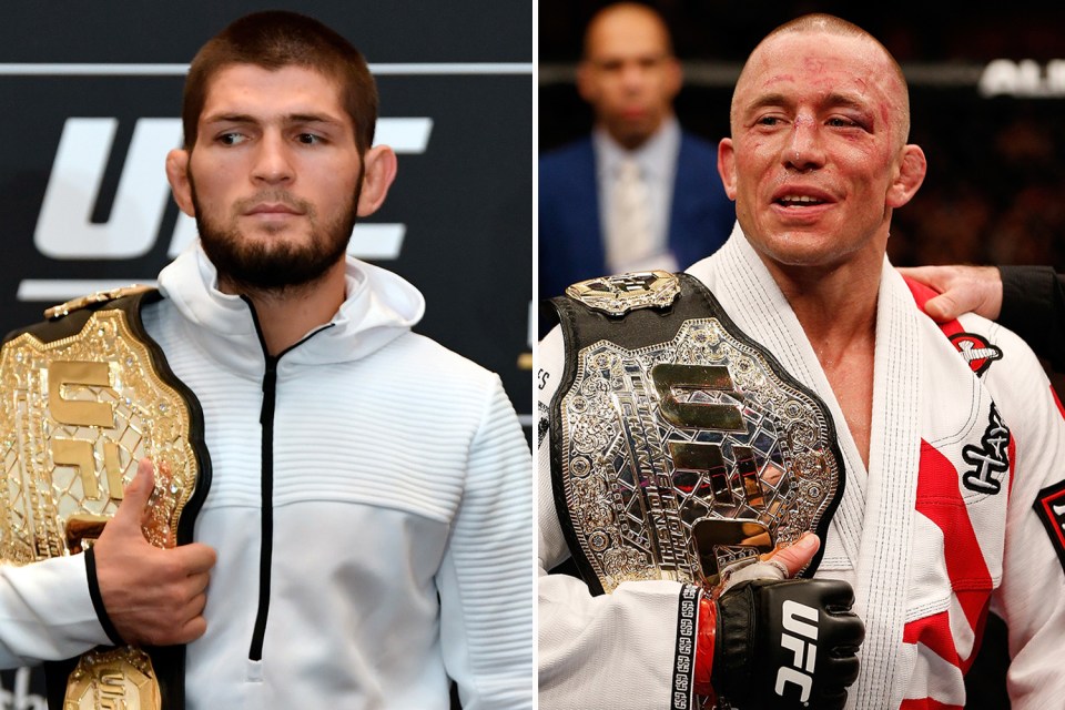 Georges St-Pierre wants to take on Khabib Nurmagomedov but fears the UFC will block a fight