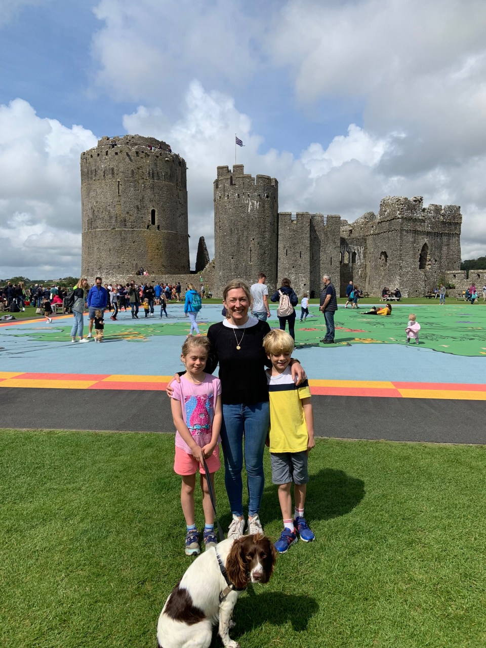  Fabulous Magazine's editor-in-chief Sinead McIntyre took her twins to Pembrokeshire