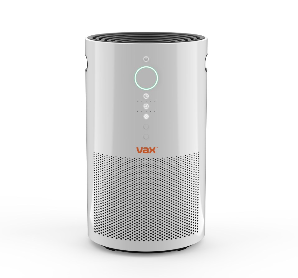  The VAX A200 Air Purifier removes 99% of harmful particles in the air