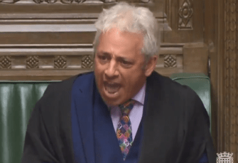  Commons speaker John Bercow was described as 'ranting like a lunatic' as he screamed at Michael Gove - and mentioned his children's school