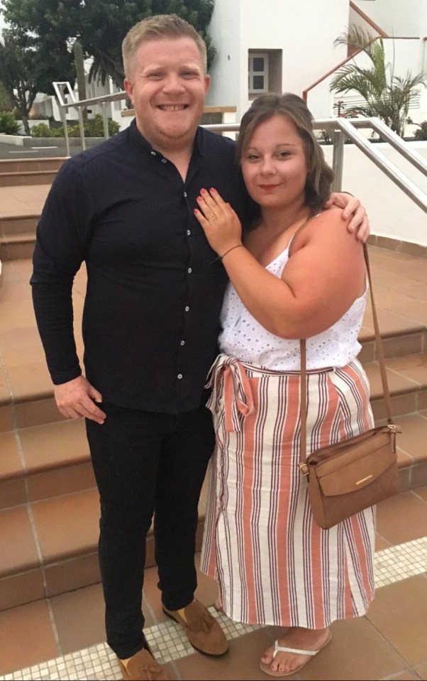 Callum Weston and Bethany Sharp got engaged on the first night of their holiday they booked through Thomas Cook