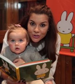 Imogen Thomas and her daughter are fans of Miffy