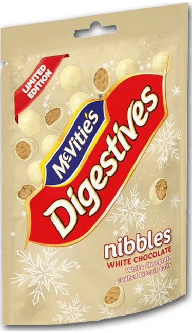  McVitie's white chocolate nibbles are back for Christmas