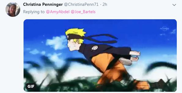  Christina Penninger joins in the fun on Twitter