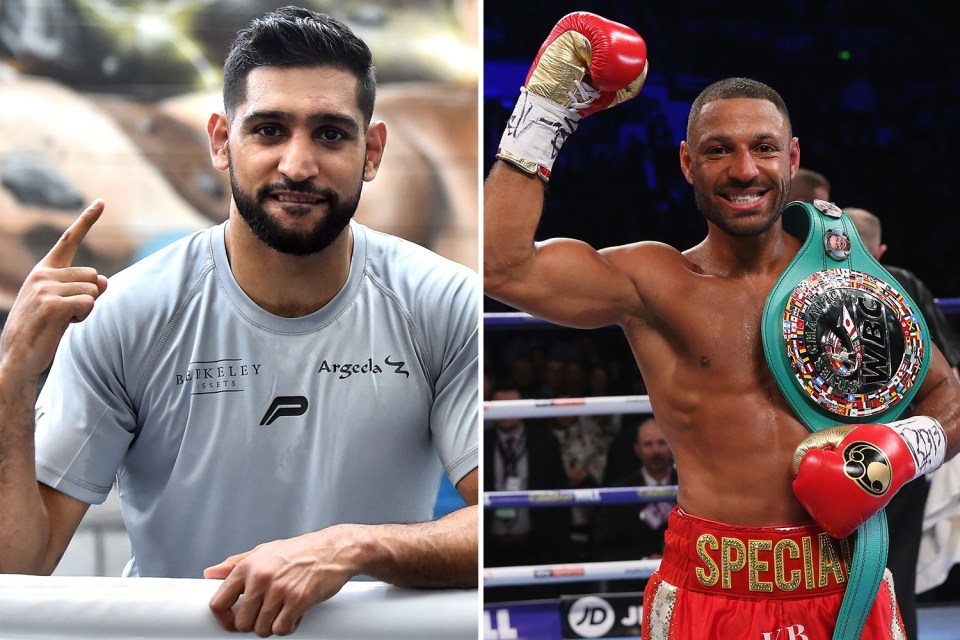 Amir Khan is being lined up to face rival Kell Brook in early 2020