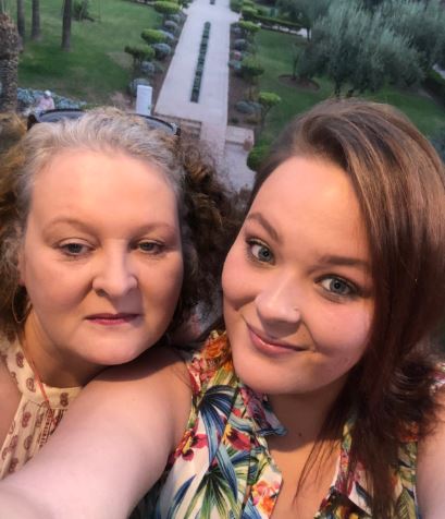  Sian Galloway, 27, from Manchester, fears her mum Anne Williams, 54, will run out of epilepsy medication if they can't get a flight home from Morocco