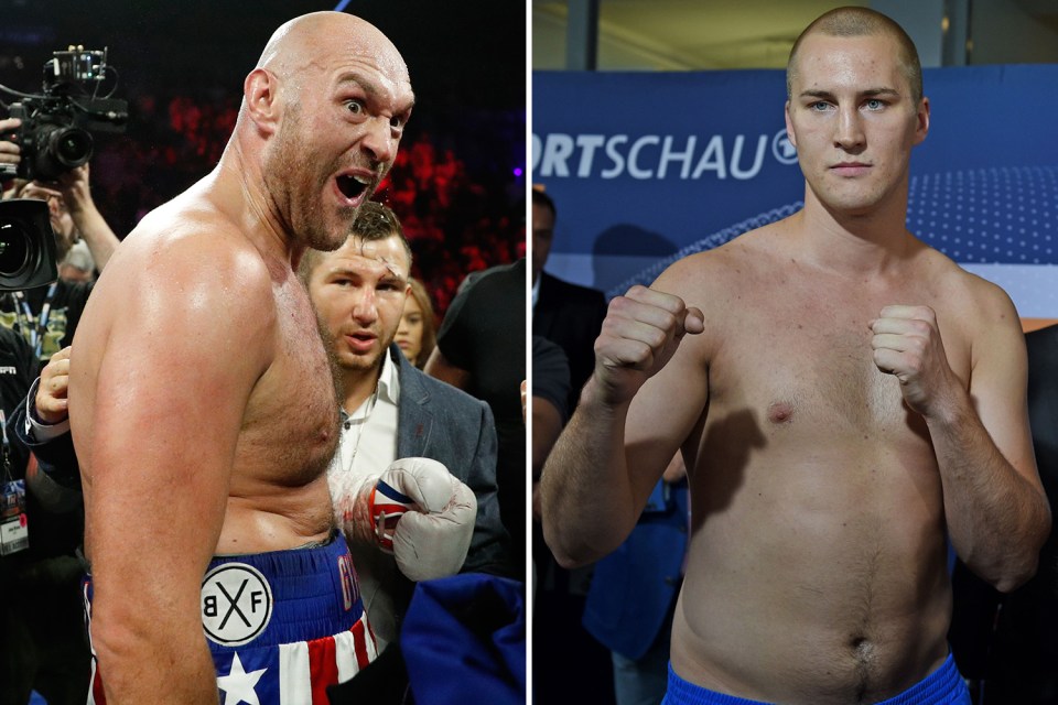 Tyson Fury faces the unbeaten Swedish southpaw on September 14 in Las Vegas