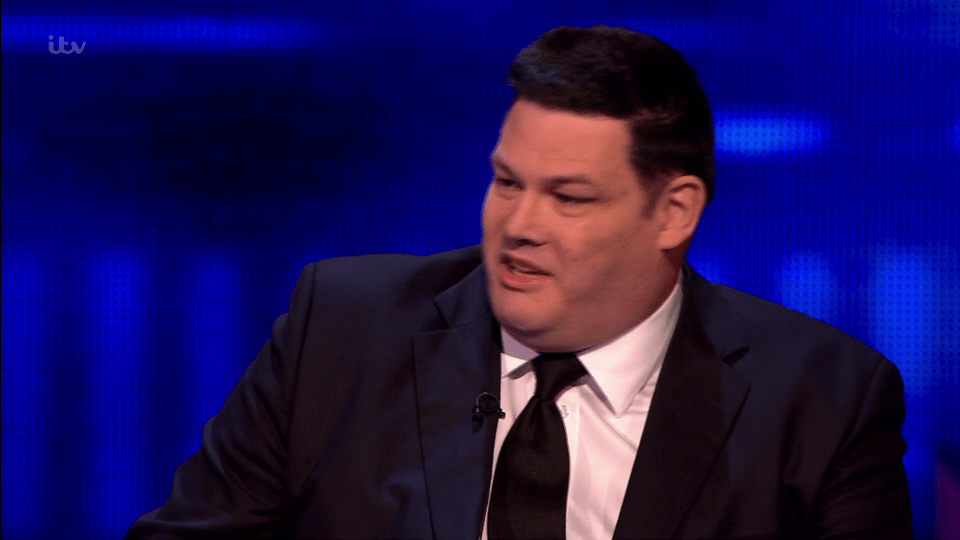  Chaser Mark Labbett looked stunned by the unexpected loss