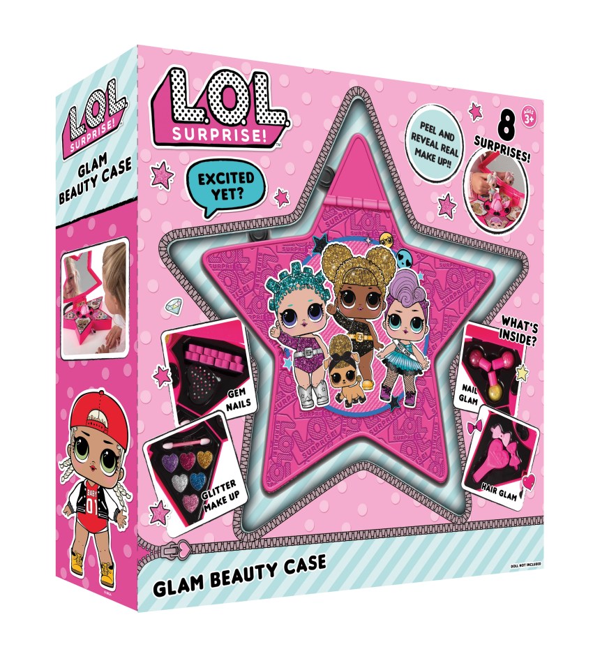  Never have your own make-up stolen by the little ones again thanks to this colourful set