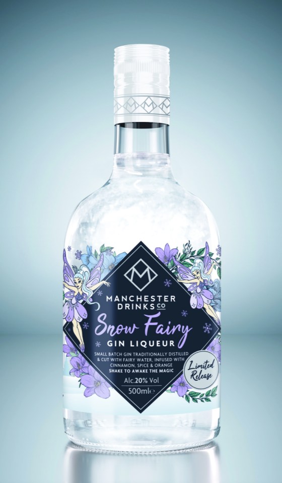  A new snow fairy gin liqueur hits shelves next week