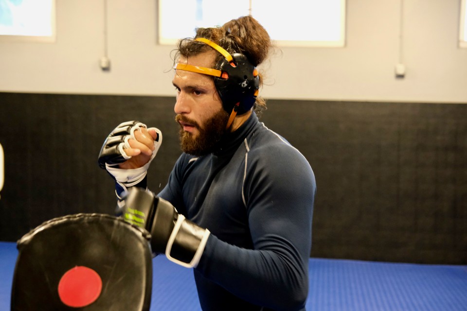 Masvidal trains at American Top Team in Florida