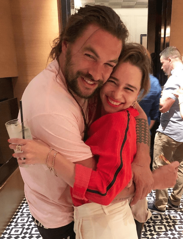  Jason Momoa and Emilia Clarke's friendship has lasted way beyond their on-screen marriage