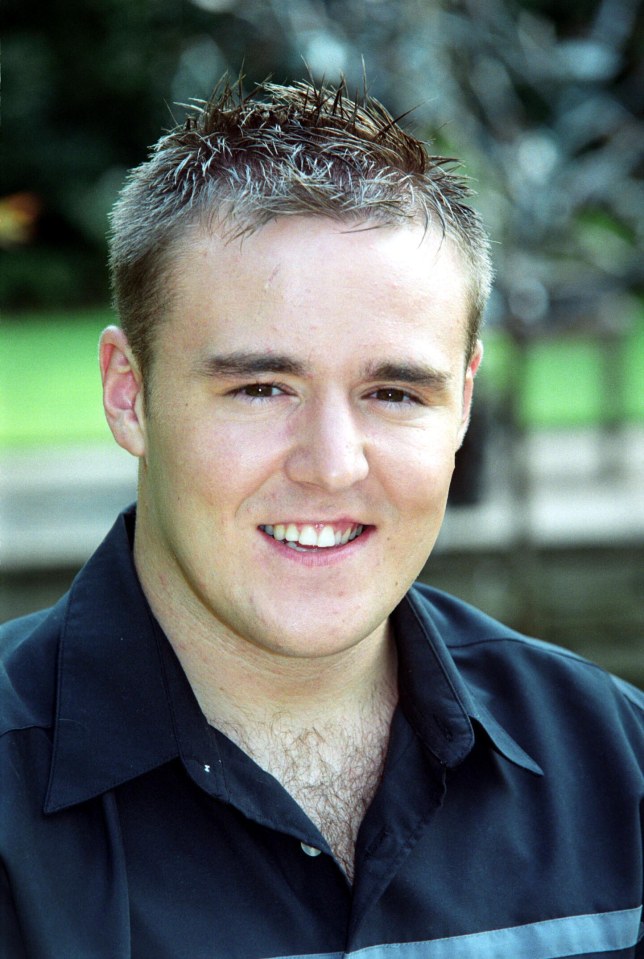  A young Alan in the soap in 1998