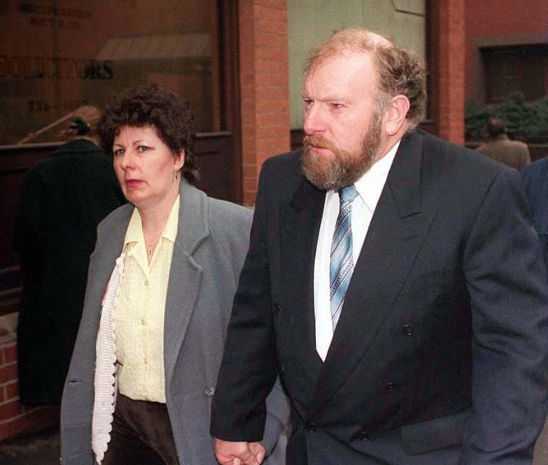  Naomi's mum and dad, Catherine and Brian, in the days after the murder