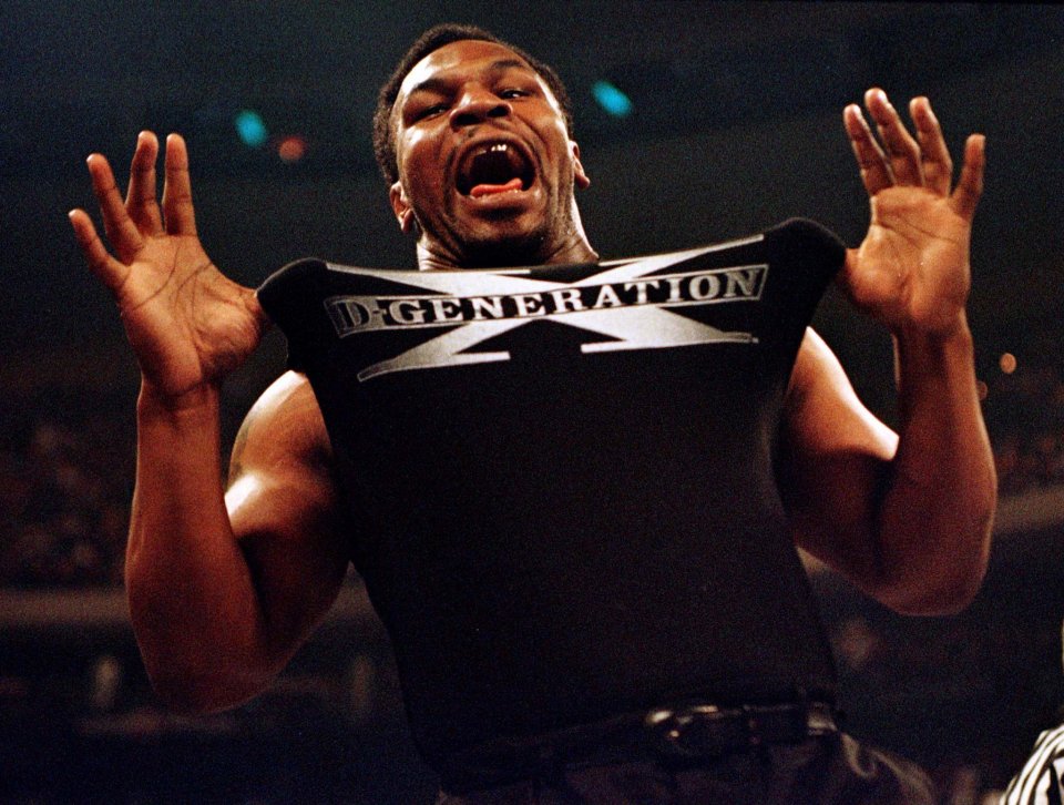  Mike Tyson appeared as an enforcer for the clash between Stone Cold and Shawn Michaels at WrestleMania 14