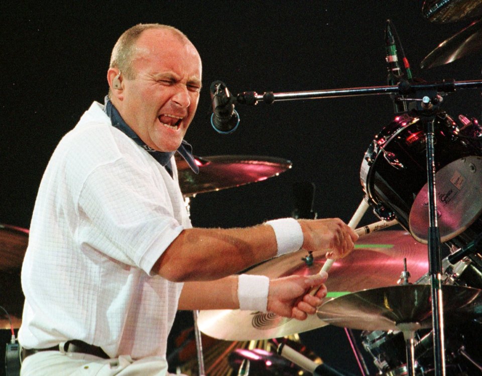  Phil Collins is a legendary drummer and singer