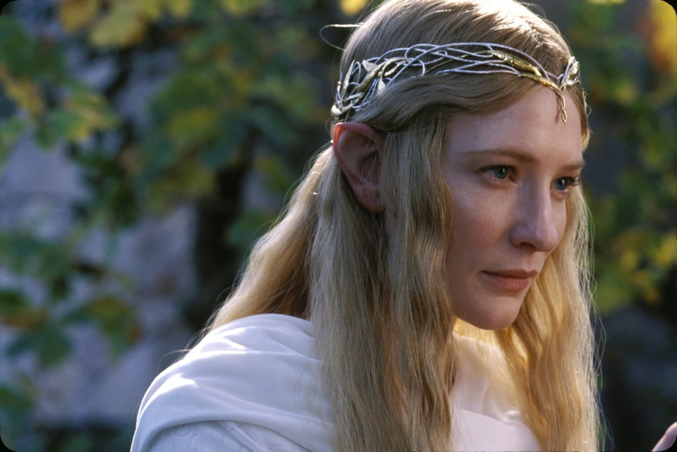 The outfit was based on Cate Blanchett’s character Galadriel