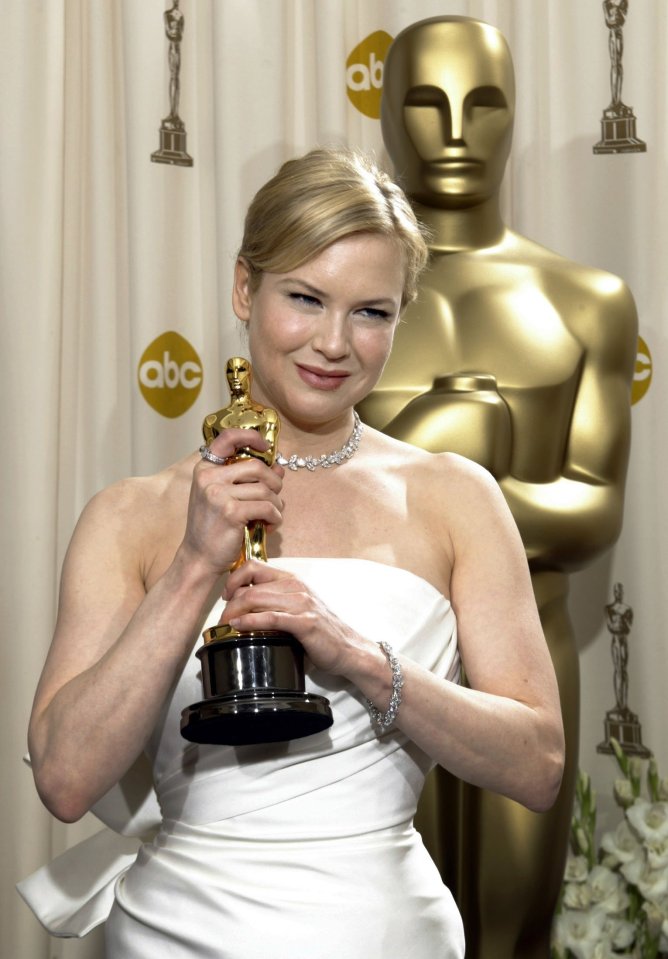  Renee received her first Oscar in 2004 for Best Supporting Actress in Cold Mountain