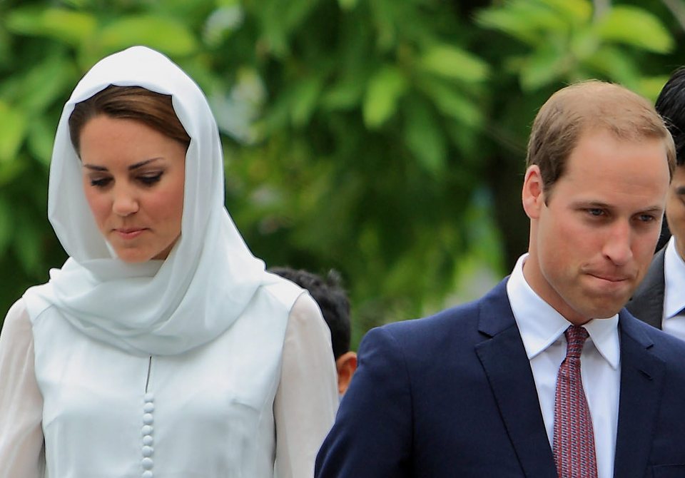  The Duke and Duchess of Cambridge are set to being a five-day tour of Pakistan