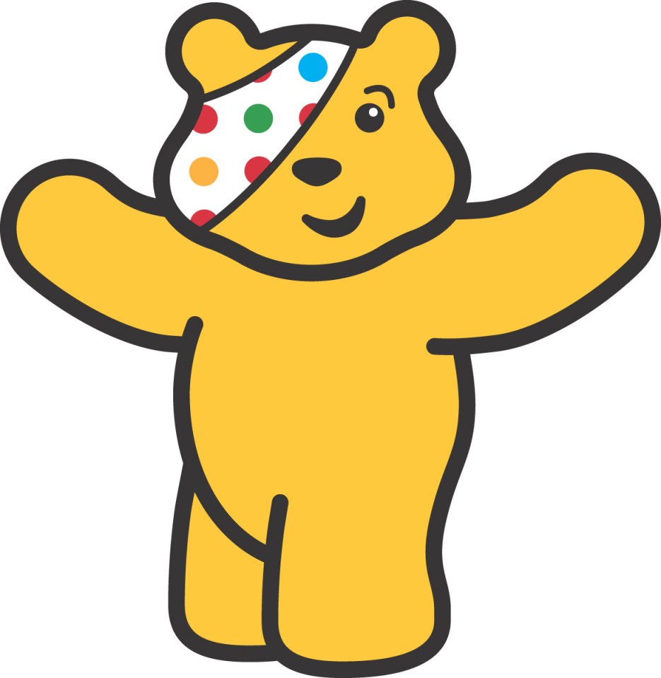  Pudsey Bear is the Children In Need mascot