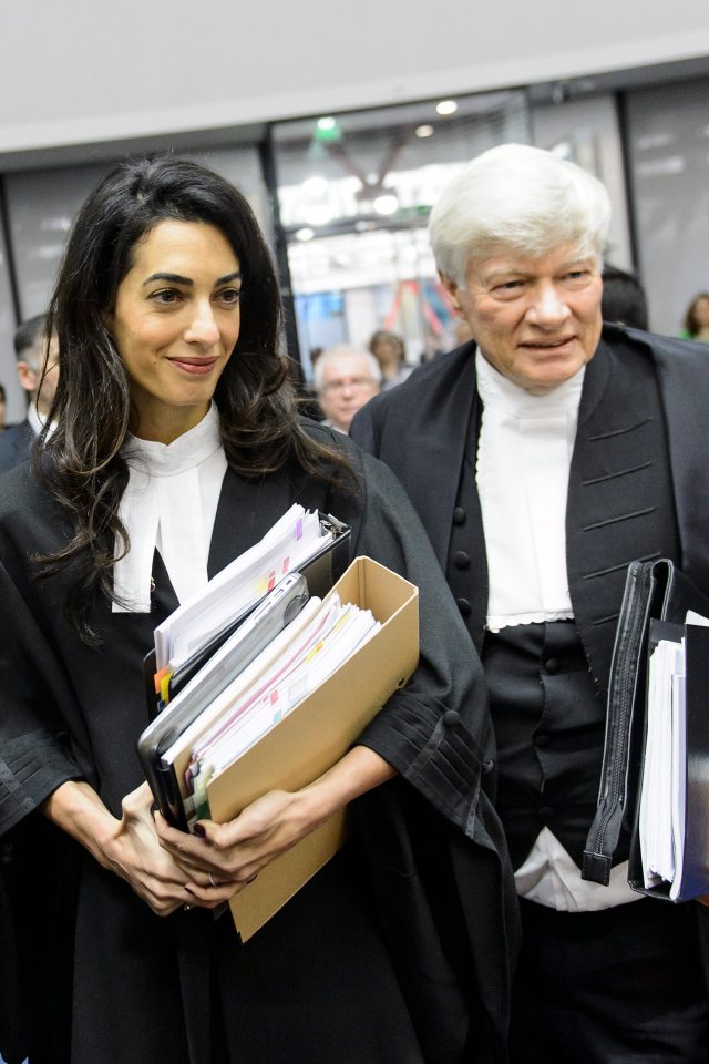  41-year-old Amal has been called upon to advise governments