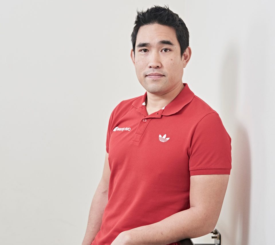  Adele works with personal trainer Dalton Wong