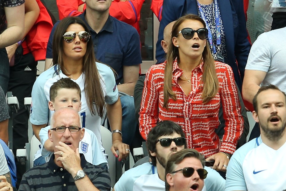  Coleen Rooney, right, has accused Rebekah Vardy, left, of leaking stories about her