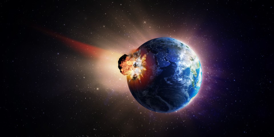  The giant asteroid hit our planet around 13,000 years ago