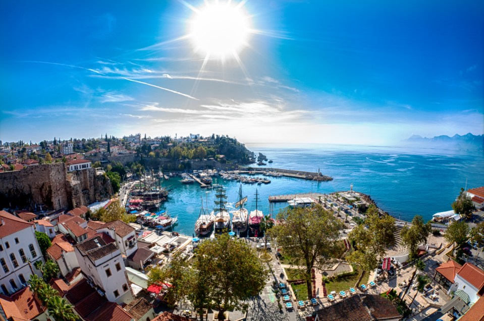  Visit the old town of Antalya, Turkey with the whole family this February