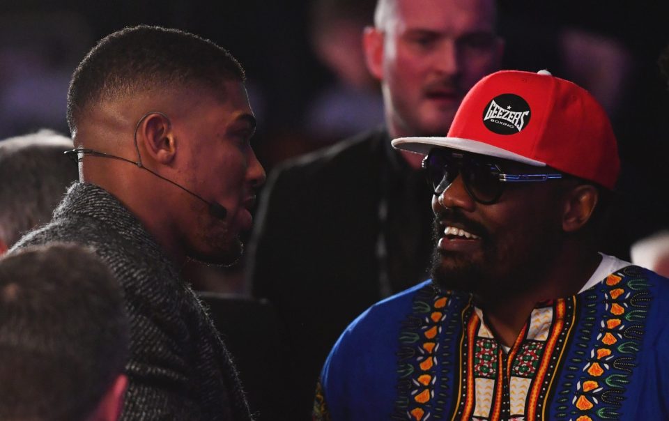  AJ and Chisora have known each other for years