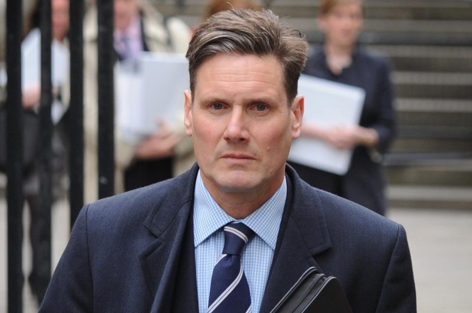  Shadow Brexit secretary Sir Keir Starmer has threatened the PM with legal action over No Deal