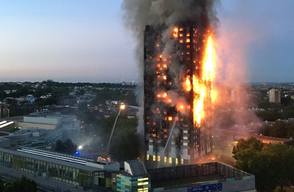  The 2017 blaze at Grenfell Tower resulted in 72 deaths