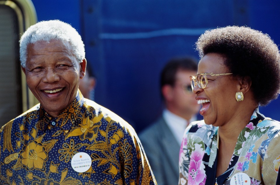  Machel was Nelson Mandela's third wife, marrying two years after he divorced Winnie