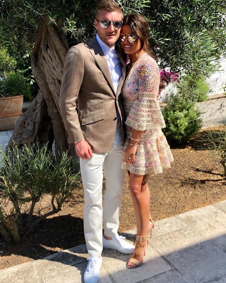  Becky, pictured in Italy, says her experiences have led her to the happy marriage with Jamie