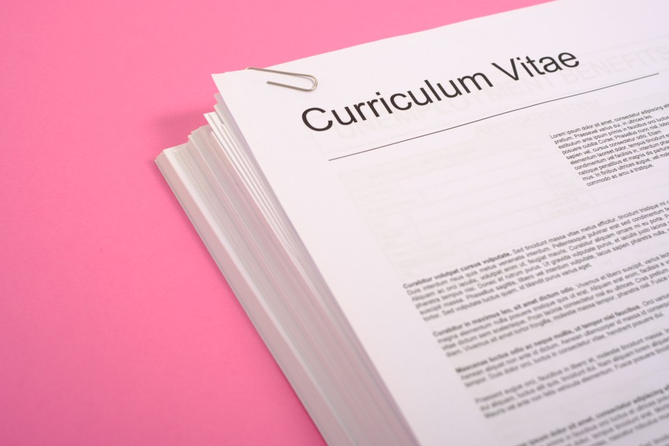  Make sure your CV is in good shape before applying