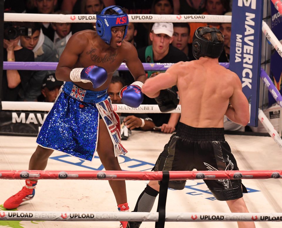  KSI and Logan Paul fought out a draw in August 2018 in an exhibition fight when they were amateurs