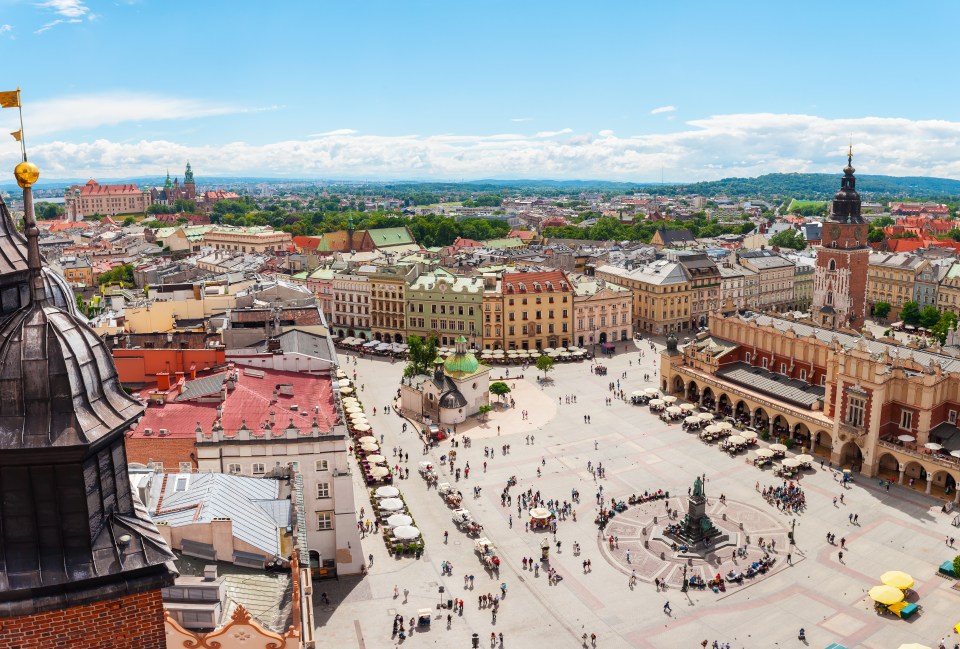 Krakow has been voted the best European city for the third year in a row