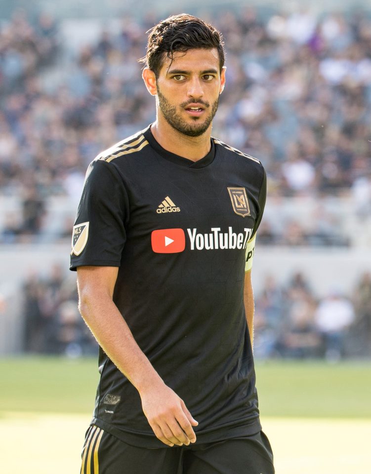  Vela is now one of the stars of MLS for Los Angeles FC